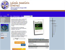 Tablet Screenshot of iglesiabautistacentral.org